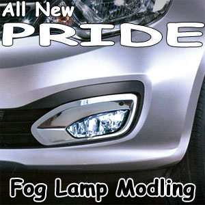 [ All new Rio (Pride 2012~) auto parts ] All new Rio (Pride 2012~) Chrome Fog Lamp Molding(4door)